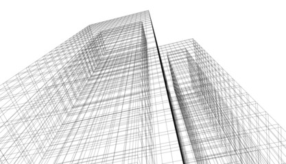 abstract background of architecture