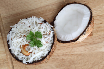 coconut rice
