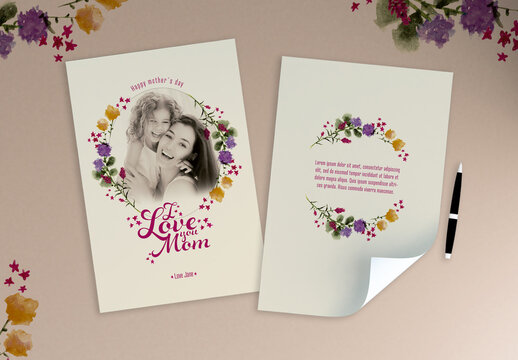 Mother&acute;S Day Postcard