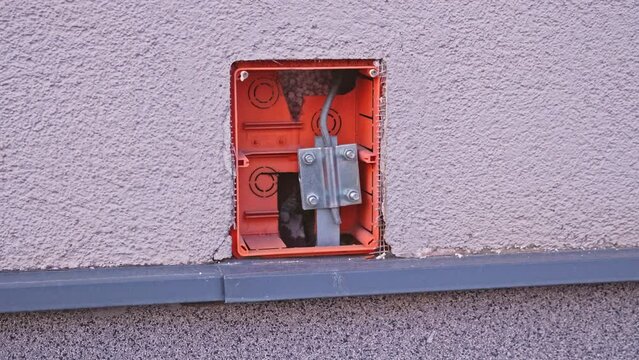 Building Roof Lightning Rod Ground Cable Connector Box