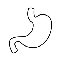 Stomach icon. medic sign. vector illustration