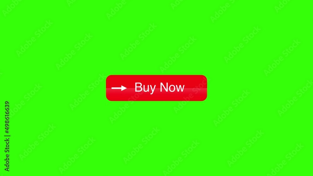 Poster ecommerce buttons animation stock video 4k green screen elements. add to cart and buy now button ani