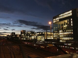 Obraz premium München bei Nacht 