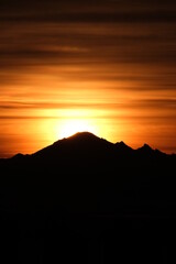 Mount Baker at dawn