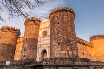 Castel Nuovo in Naples, Italy