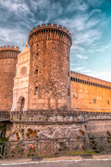 Castel Nuovo in Naples, Italy