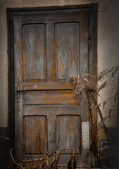 old door in house