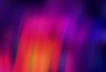 Dark Pink, Yellow vector glossy abstract layout.