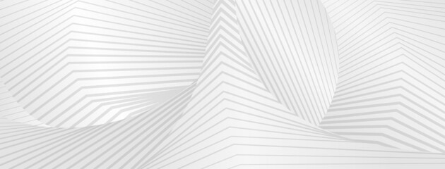 Abstract background made of groups of lines in gray and white colors