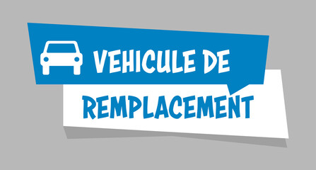 Logo véhicule de remplacement.