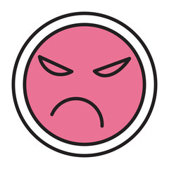 Fototapeta premium emotion icon
