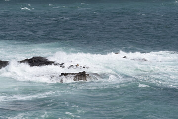 Fototapeta premium Rocas en el mar