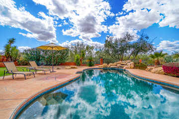 Luxury desert Swimming pool 