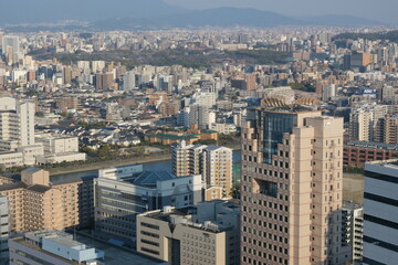 Fototapeta na wymiar Japan skyline