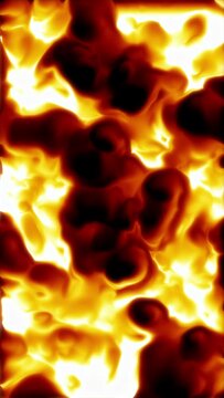 Abstract Wall of Fire Loop