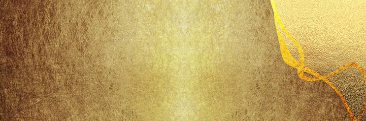 金色のある背景デザイン