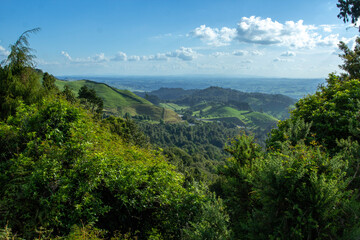view of the mountains