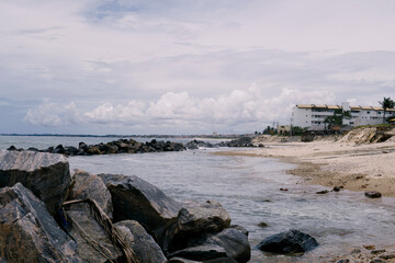 beach and rocks