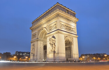 Naklejka premium Arc de Triomphe, Paris.