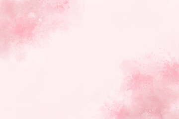 pink watercolor background abstract texture with color splash design