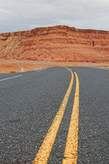 Close-up of the road