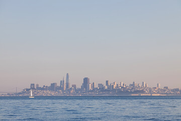 Fototapeta premium San Francisco city line