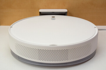 A robot vacuum cleaner for automatic home cleaning