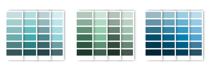 Abstract blue turquoise palette for digital wallpaper design. Vector illustration. stock image. - obrazy, fototapety, plakaty