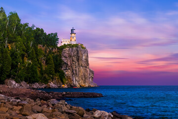 Split Rock Lighthouse State Park, North Shore of Lake Superior,USA
