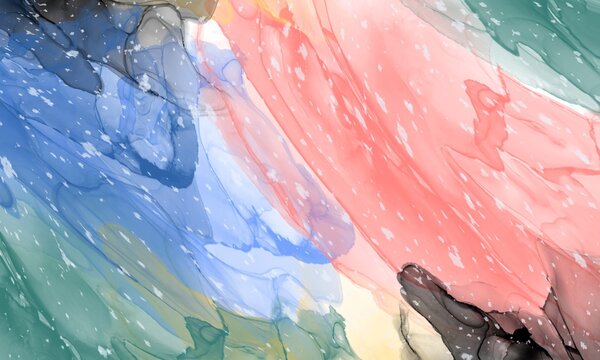 Cute Ombre pastel abstract background. Sweet soft candy cotton fairy theme. Girly illustration for card. Paint line pencil color.