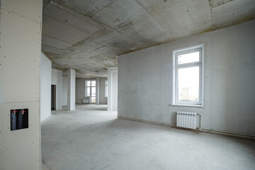 View of a new apartment