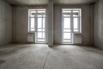 Obraz na płótnie Canvas View of a new apartment