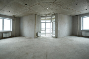 View of a new apartment