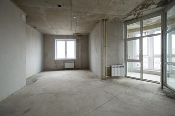 View of a new apartment