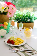 breakfast in the morning