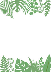 Fototapeta na wymiar Tropical Animals cards templates