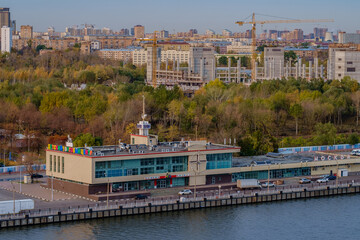 Moscow, Yuzhny Rechnoy vokzal.