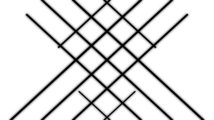 Black and white-colored simple glowing cross diamond shape generating background in high resolution.