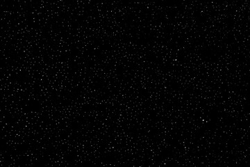 snowfall points on a black background
