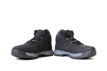 Hiking boots for men or women who want to do mountain walks with a firm anti-slip sole that gives stability and freedom of movement for adventure on vacation or weekend
