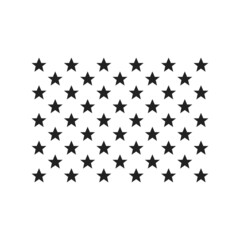 United States of America flag stars, 50 Stars American Flag. Vector patriotic illustration 50 USA stars