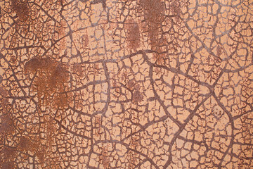 .Iron, rusty texture.