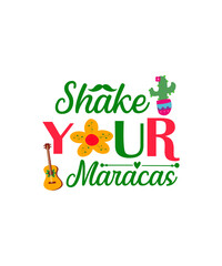 Fototapeta premium Cinco De Svg Design