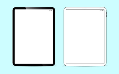New version of premium tablet design for mockups