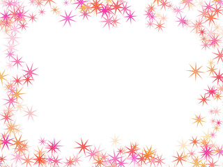 Star Frame Background Illustration