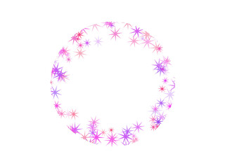 Star Frame Background Illustration