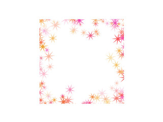 Star Frame Background Illustration