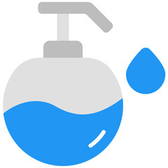hand wash flat icon