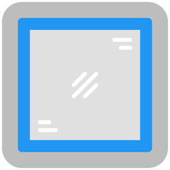 mirror flat icon