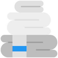 towel flat icon